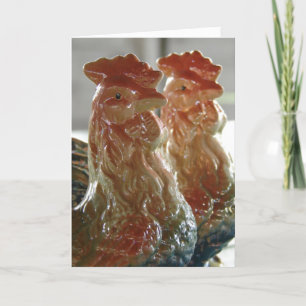 Vintage Staunen, guter Morgen Karte