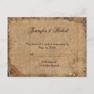 Vintage Steampunk Braut UAWG Postkarte