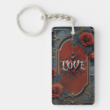 Vintage steampunk elegance clockwork Roses of Love