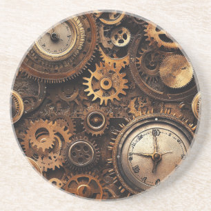 Vintage-Steampunk-Getränkeuntersetzer Getränkeuntersetzer