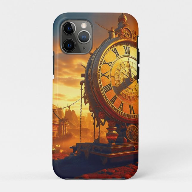 Vintage Steampunk iPhone 11 Coque (Dos)