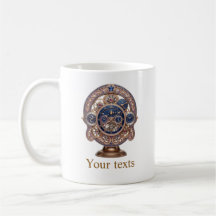 Vintage-Steampunk-Uhrwerk-Kaffeetasse