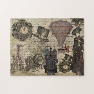 Vintage-Steampunk-viktorianische Industriezahnräde