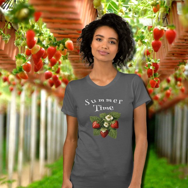 Vintage Sternbeeren - Sommerzeit T-Shirt (Von Creator hochgeladen)