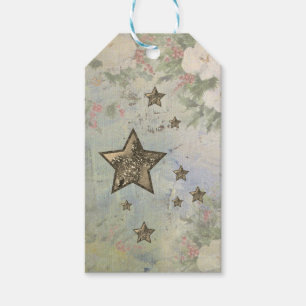 Vintage Sterne Geschenkanhänger