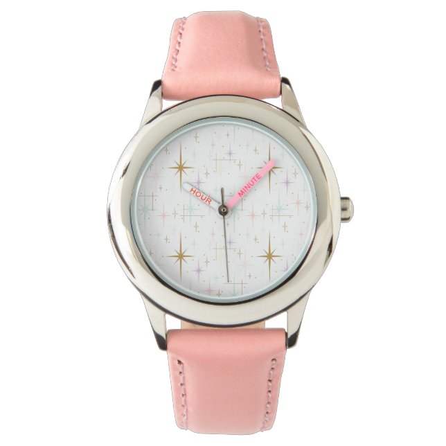 Vintage Sternexplosionen Armbanduhr (Vorderseite)
