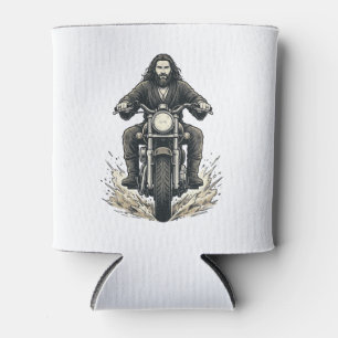 Vintage-Stichmotorradfahrer-Vektor-Design_1 Dosenkühler