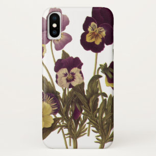 Vintage Stiefmütterchen im Blumengarten Blume Case-Mate iPhone Hülle