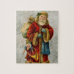 Vintage Stil Weihnachtsmann Santa Claus
