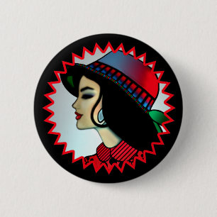Vintage Stiltaste Button
