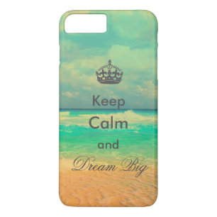 vintage Strand „Keep Calm and Dream Big“-Zitat title_seo2