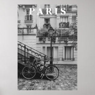 Vintage Straße Paris Poster