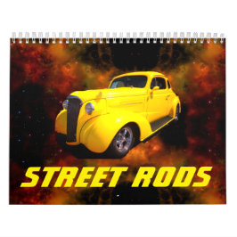 Vintage Straße Rod Kalender