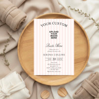Vintage Strip-Custom Image Blush Kinderdusche