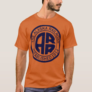 Vintage Style Alaska-Eisenbahn T-Shirt