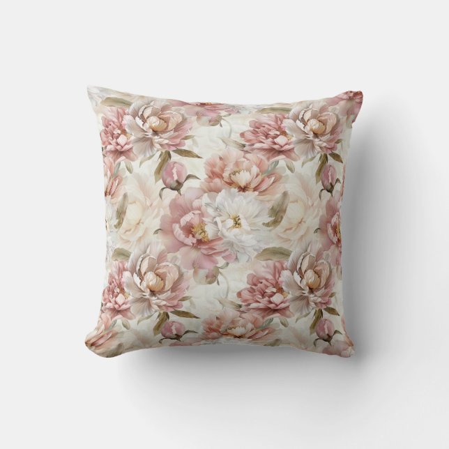 Vintage style floral pattern  kissen (Vorderseite)