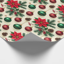 Vintage Style Retro-Feiertags-Geschenkverpackung