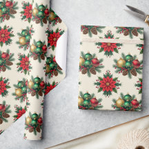 Vintage Style Retro-Feiertags-Geschenkverpackung