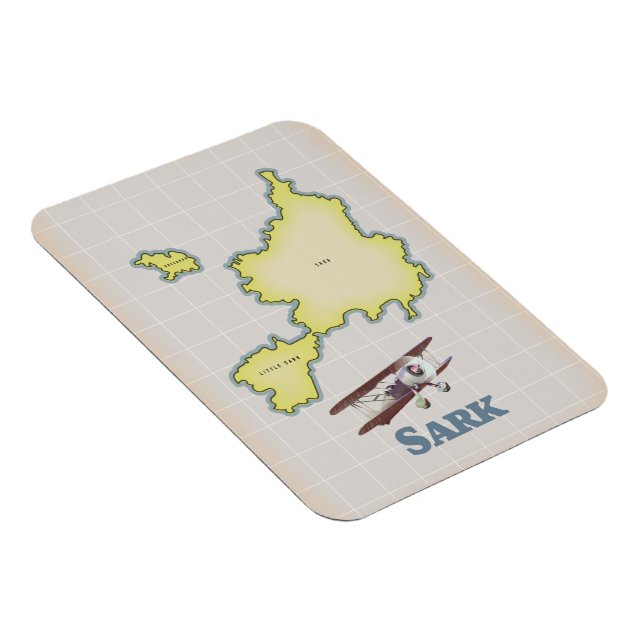 Vintage Styleskarte Magnet (Rechte Seite)