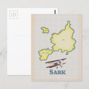 Vintage Styleskarte Postkarte