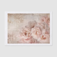 Vintage Suche nach großen rosa Rosen und Textsamml