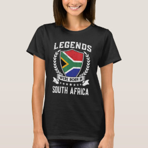 Vintage südafrikanische Flagge Südafrika T-Shirt