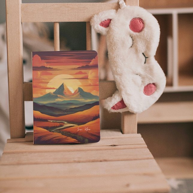 Vintage Sunset display Nom minimal (Créateur téléchargé)