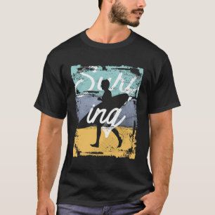 Vintage-Surfen Extremsport T-Shirt