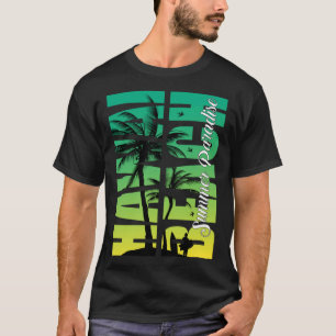 Vintage Surfer Retro Surfen Strand Sommerferien T-Shirt