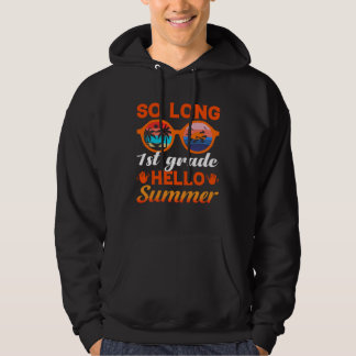 Vintage Surfer Retro Surfing Beach Summer Vacation Hoodie
