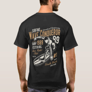 Vintage-Surfing-Welle-Eroberer T-Shirt
