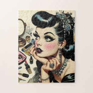 Vintage süße Goth Pin Up