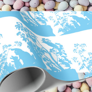 Vintage Süße Tier Ostern Geschenkpapier