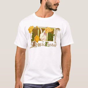 Vintage Süße Tier-Ostern T-Shirt