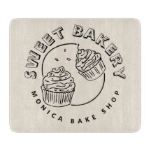 Vintage Süßigkeiten-Bäckerei-Logo