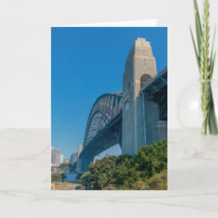 Vintage Sydney Harbour Bridge  Karte