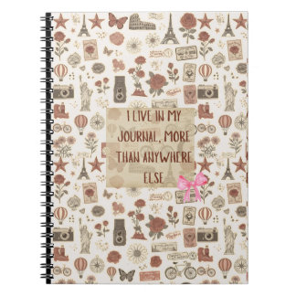 Vintage-Tagebuch Notizblock
