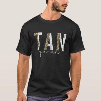 Vintage Tan Queen Tanning Tech Sprühbräunungs-Küns T-Shirt