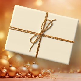 Vintage Tan Solid Color Geschenkpapier