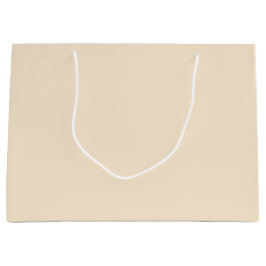 Vintage Tan Solid Color Große Geschenktüte