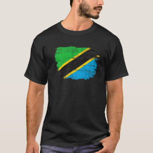 Vintage Tansania-Flagge für Tansania T-Shirt