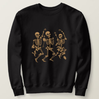 Vintage tanzende Skelette  Sweatshirt