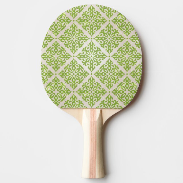 Vintage Tapete Tischtennis Schläger (Vorderseite)
