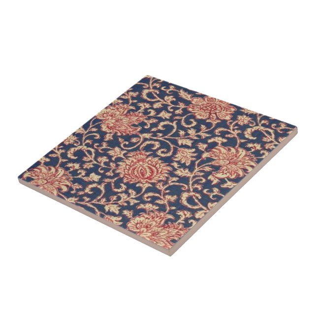 Vintage Tapeten-BlumenKeramik-Fliese Fliese (Seite)