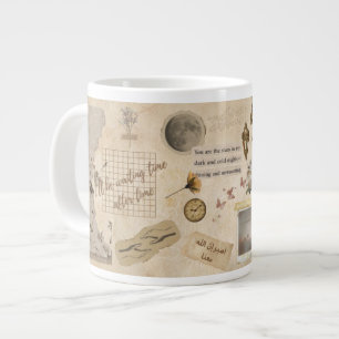 Vintage Tasse mit Urdu Arabisch-Persischer Englisc