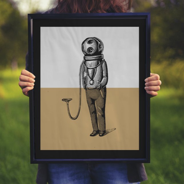 Vintage Taucherkollektion Poster (Von Creator hochgeladen)