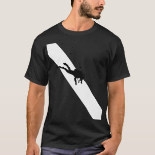 Vintage Tauchflagge Scuba Diving Klassisches Rotes T-Shirt