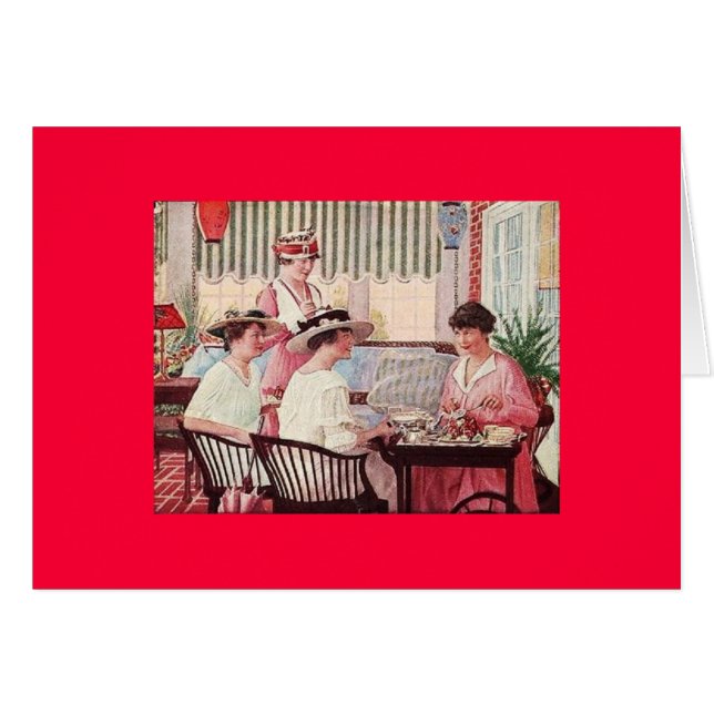 Vintage Tea (Vorderseite (Horizontal))