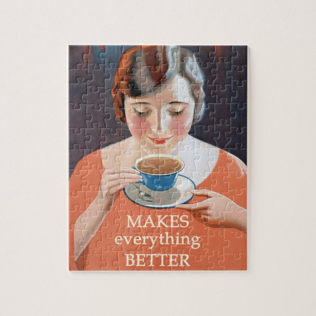 Vintage Tea Advertisement - Makes Better (Vertikal)