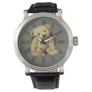 Vintage Teddybäruhren Armbanduhr